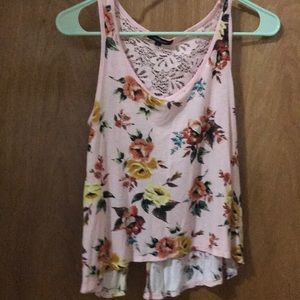Floral tank top